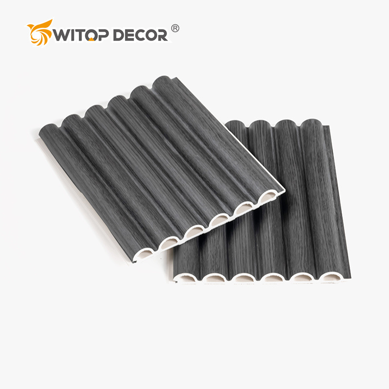 Natural Wood Slat Panel for a Warm and Inviting Atmosphere