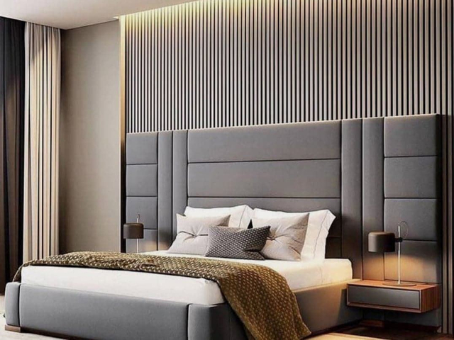 China Wholesale Bamboo Wooden Fiber WPC Wall Panel Interior Decoration PVC Wall Panel