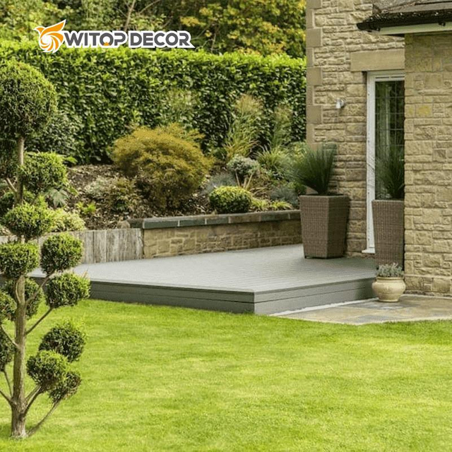 Deck_WPC Waterproof WPC Decking Outdoor Flooring Wood Plastic Composite WPC Flooring Engineered Flooring