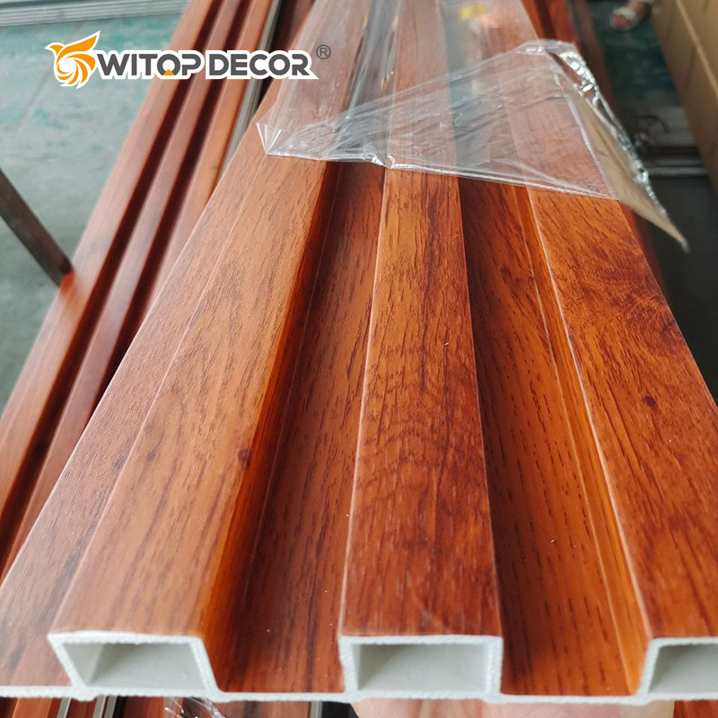 Factory Price High Quality Water-Proof Indoor White WPC Decorative Wall Panel Composite WPC Decorative Wall Panel