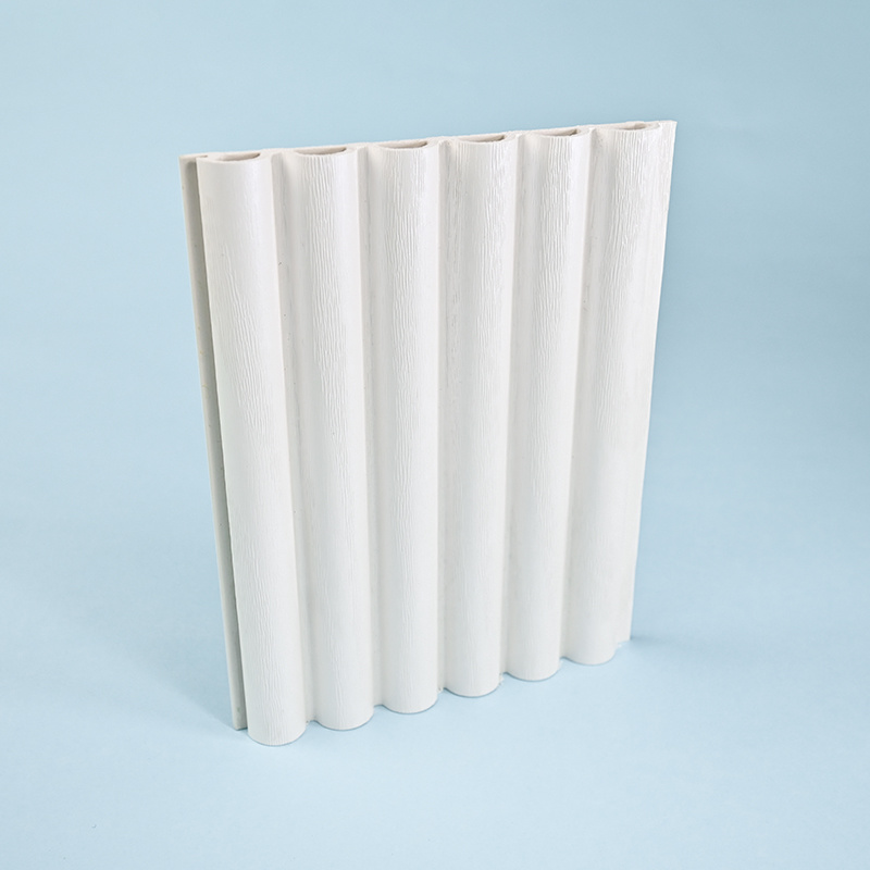 White WPC Wall Panel for Minimalist Interiors