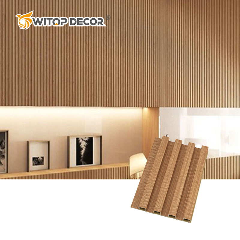 First Rate Supplier Bathroom Decoration Fluted WPC Board WPC Wall Cladding/Panel Wall