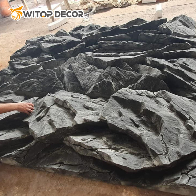 Hot Sale Decoration with Excellent Quality Exterior Decoration PU Artificial Stone Panels PU Stone Wall Panel