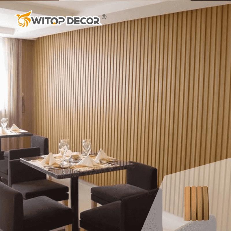 Water-Resistant Interior WPC Wall Panel for Easy Maintenance
