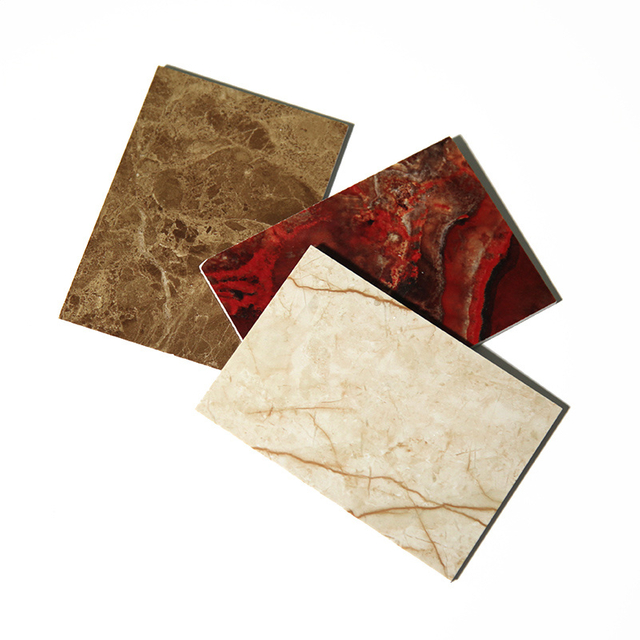 2.5mm PVC Marble Sheet UV Coated for Wall and Ceiling
