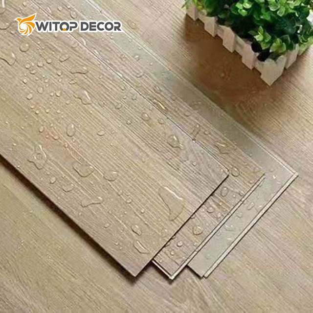 Waterproof Fireproof Spc Lvt Stone Plastic Composite Flooring