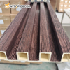 Laminated Decorative Wood Grain Indoor WPC Panel for Wall and Ceiling Decoration