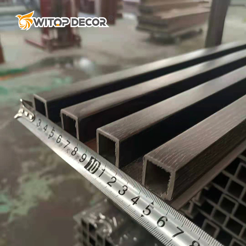 Indoor Decoration Wooden Plastic Composite WPC PVC Wall