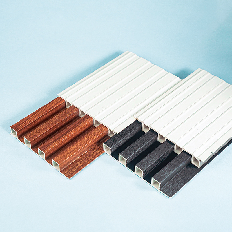Red Silk Oak High-Grade WPC Fence Panels