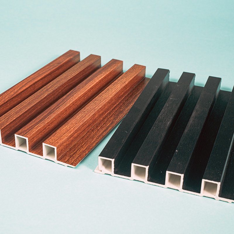 Red Reliable PVC Cladding Outdoor WPC Wall Panel