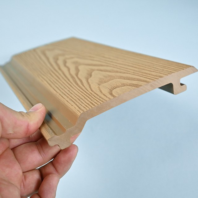 Building Material Decorative 3D WPC Wall Panel