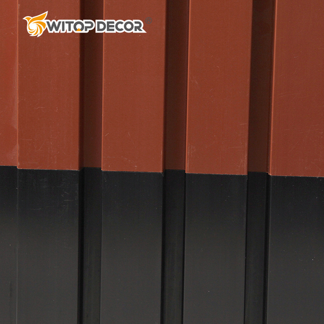 Exterior Waterproof WPC Wall Panel Anti UV WPC Wall Cladding