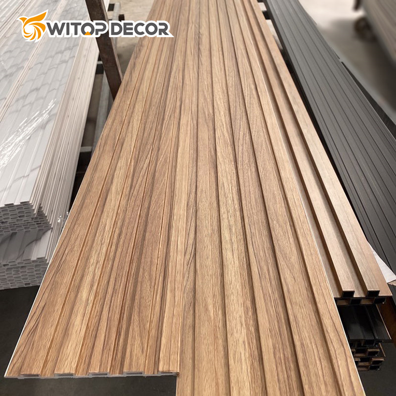 Water Proof Home 3D Solid Wood WPC Indoor Wall Decorative Panel