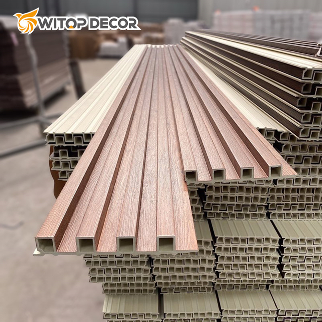 Highly Termite Resistant Waterproof WPC Grilled Wall Panel