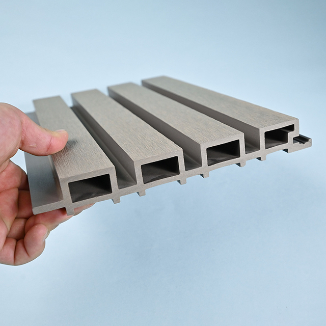 Anti-UV High Quality Wood Plastic Composite Wall Panel Cladding