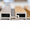 Decorative Strip Wood Plastic Composite Cladding WPC Wall Board