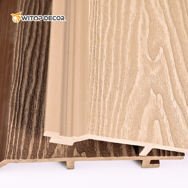 Exterior Three Dimension Co-Extrusion WPC Wall Panel