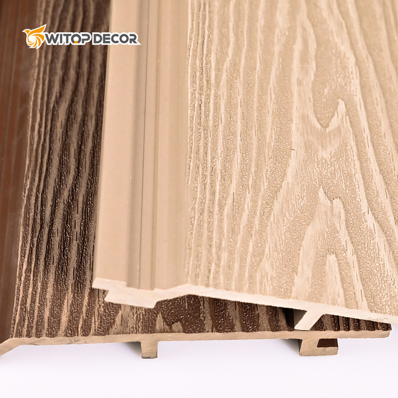 Exterior Three Dimension Co-Extrusion WPC Wall Panel