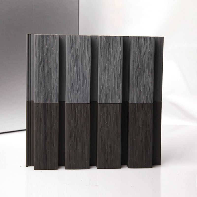 Cladding Fluted Decoration 3D WPC Wall Panel
