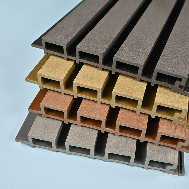 Anti-UV Wood Plastic Composite Wall Panel WPC Wall Cladding