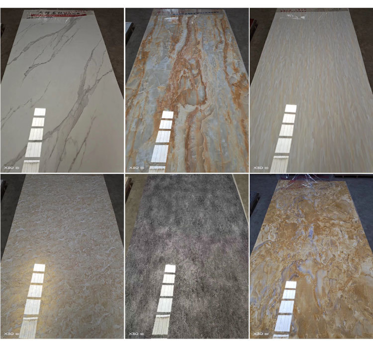 High Glossy PVC Marble Sheet