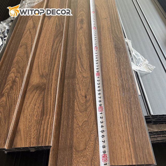 Waterproof Design Wood Plastic Composite Wall Cladding Panel