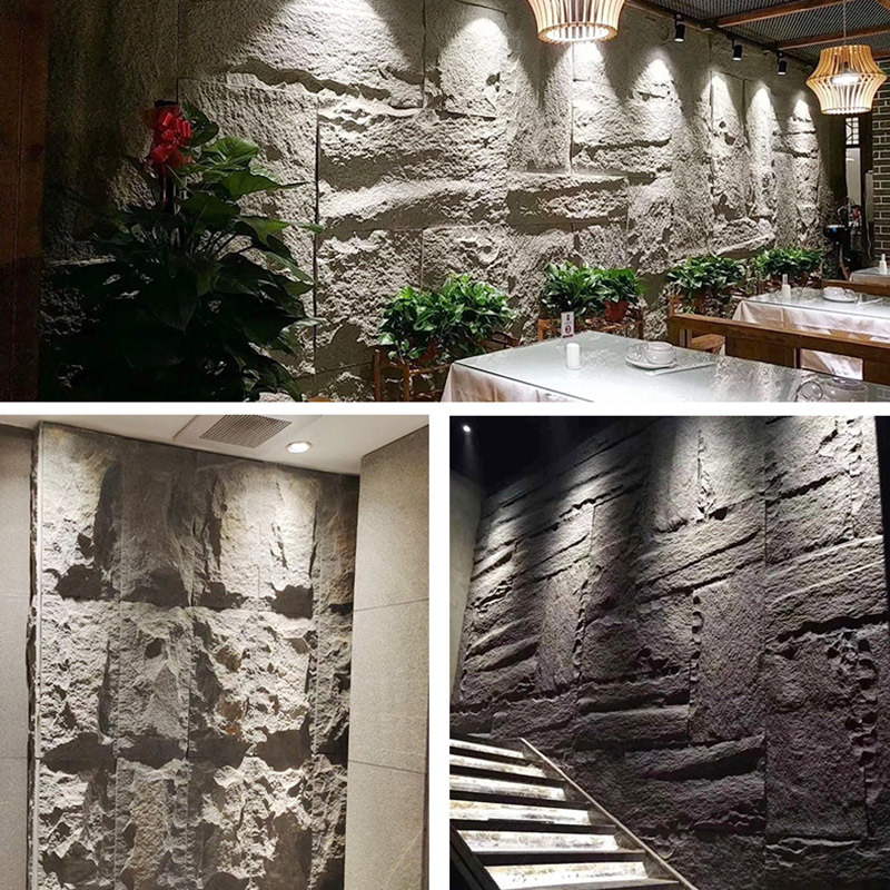 Easy Installation PU Mushroom Stone