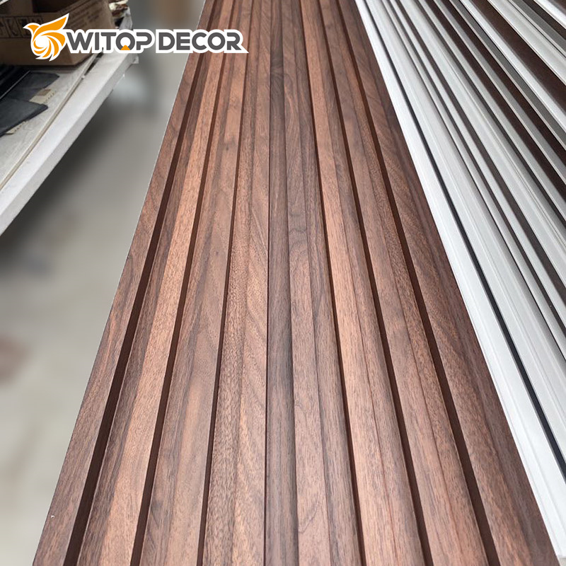 WPC Wood Plastic Composite Wood Grain Wall Panel