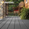 Easy Installation Co-Extrusion Capped WPC Decking Garden Flooring