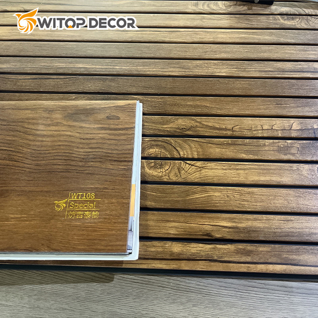 Whole Sale Price Interior Decor Wood Composite WPC Wall Panels