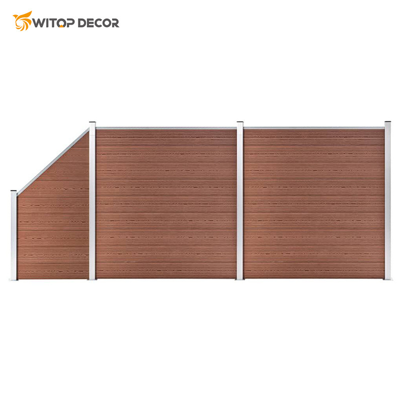 Wood Plastic Composite Garden WPC Fence