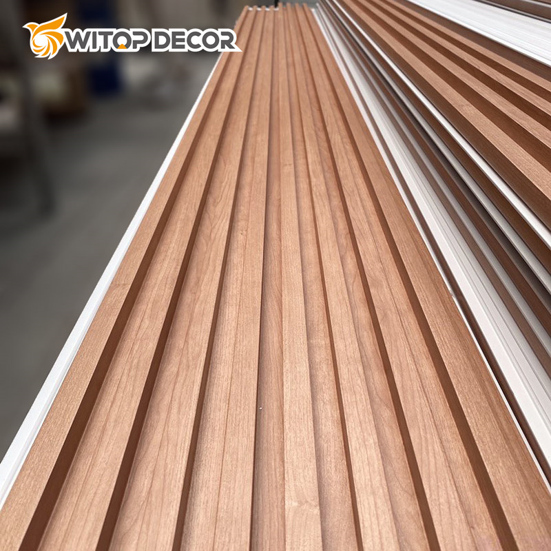 WPC Wall Cladding Panels for Home Decoration Wood Fiber Board