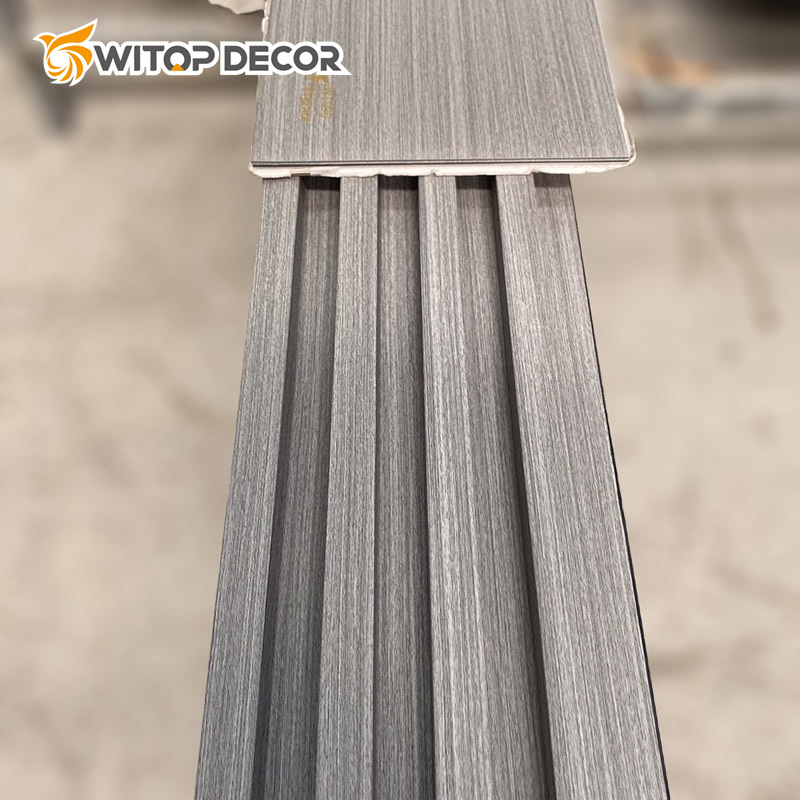 Fireproof Wood Plastic Composite Hollow WPC Wall Panel