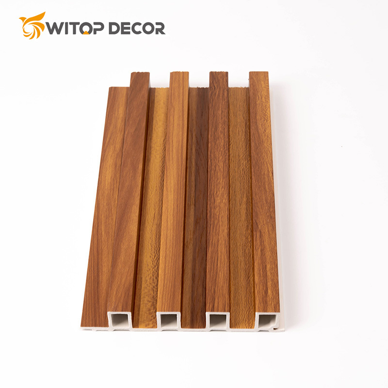 Factory Price Interior Decoration WPC Fluted Wall Panel for Living Room