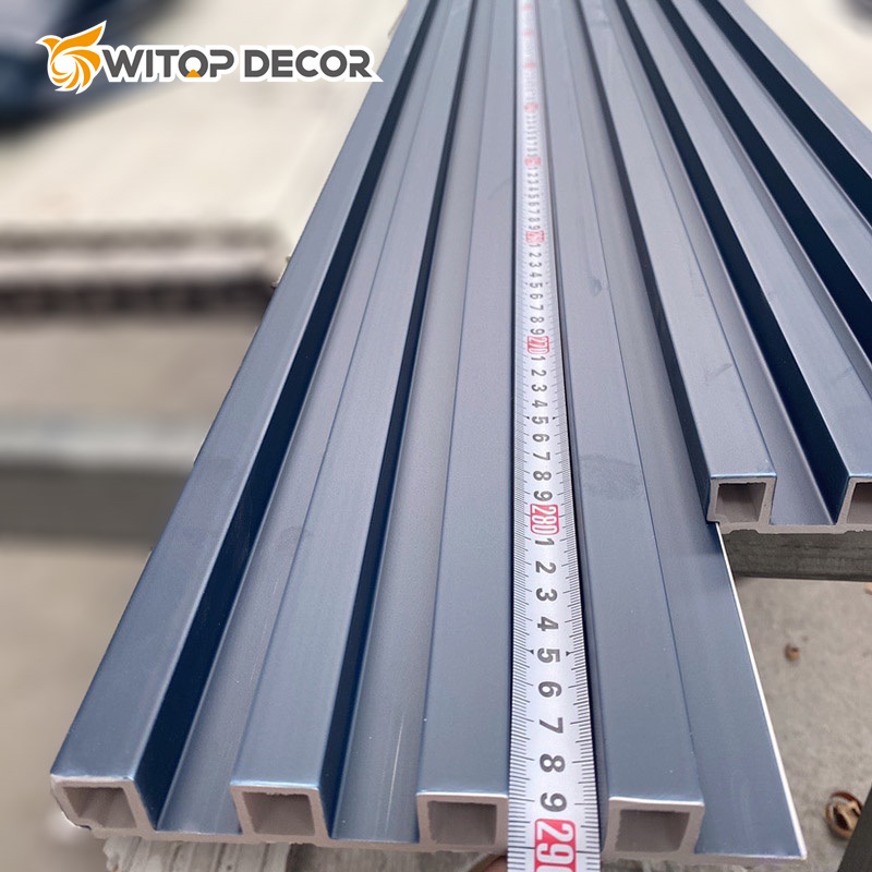 Interior Laminated Shaped Extrusion WPC Wall Panel