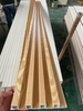 WPC Fluted Wall Panel Wooden Grain PVC Wall Panels Wood Plastic Composite WPC Wall Panel Interior Decoration