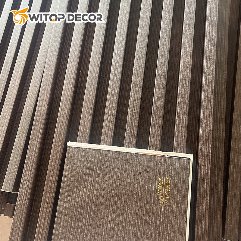 WPC Fluted Wall Panel Board Interior Creative Wall Panel Design