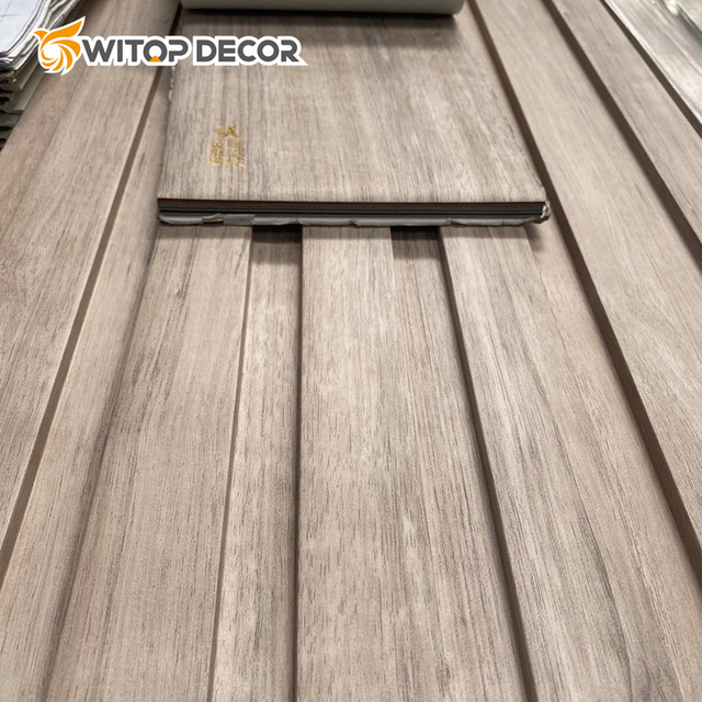 Anti-Cracking WPC 3D Composite Wood Wall Cladding Panel