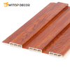 Easy Installation Wood Grain WPC Wall Panel for Interior Decoration