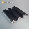 Factory Price Wood Plastic Composite Panel for Indoor Wall Wood Grain Fluted Wall Panel