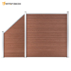 WPC Composite Wood Screen Fence with Various Sizes