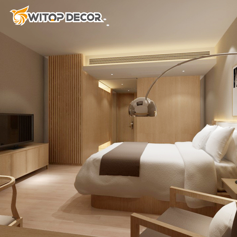 Witop WPC Bamboo Charcoal Fiber Flat Wall Panel WPC Wood Veneer Wall Panel PVC Foam Board