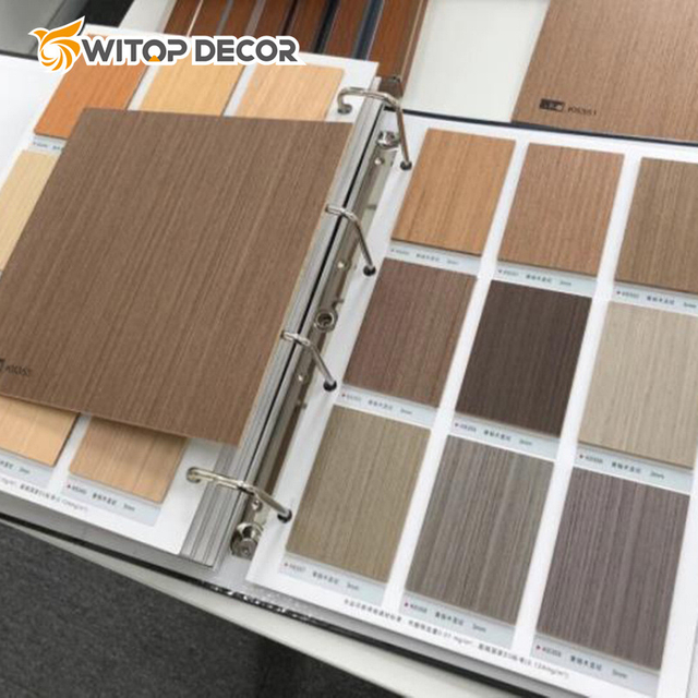 Witop WPC Golden Peach New Technique WPC Wall Panel Indoor
