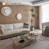PVC Marble Mirror Wall Panel for Home Decor 5mm Metal Film Bamboo Fiber Wood Wall Panel PVC Wall Board