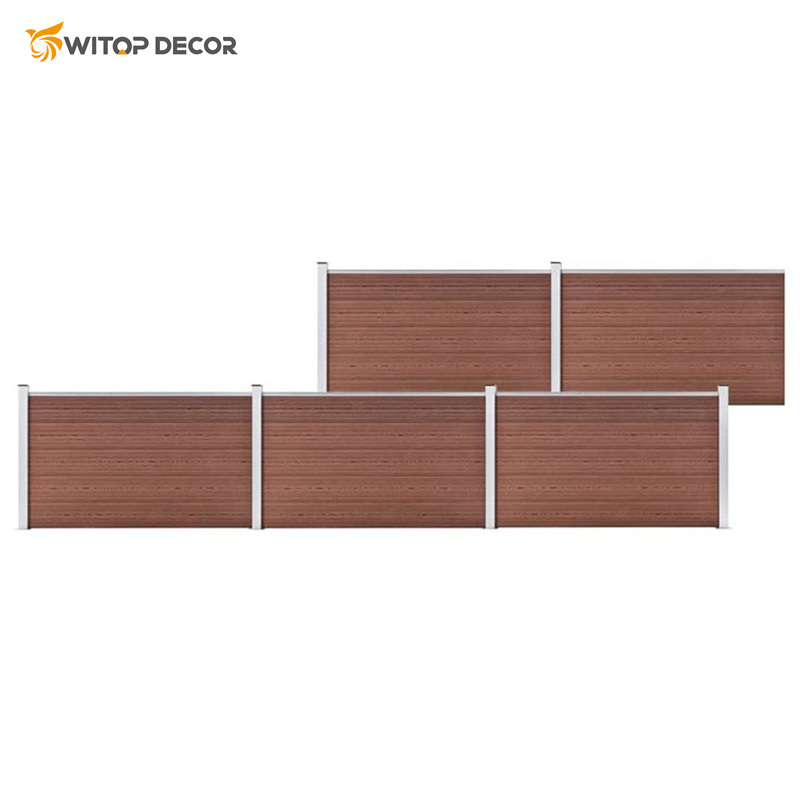 Outdoor WPC Wood Plastic Composite Building Material Fence