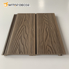 Waterproof Plastic Composite Exterior Wall Panel WPC Wall Panel Outdoor Wall Panel Cladding