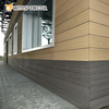 Modern Style Decorative Panels WPC Composite Wood Plastic Exterior WPC Wall Cladding