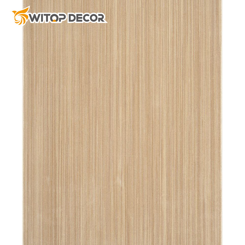 Factory Price WPC Solid Wall Decorative Panel Bendable Bamboo Veneer Board