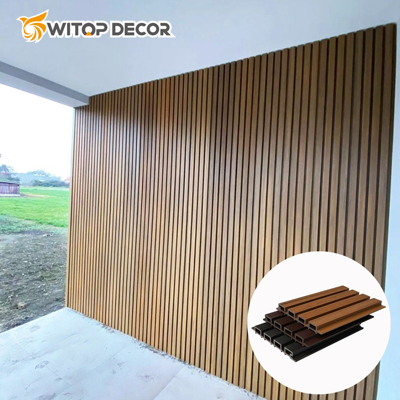 Outdoor Decoration Exterior Composite WPC Wall Cladding