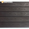 Factory Custom Modern Wall Cladding Home Decor Fire Retardant Slatted WPC Wall Panel